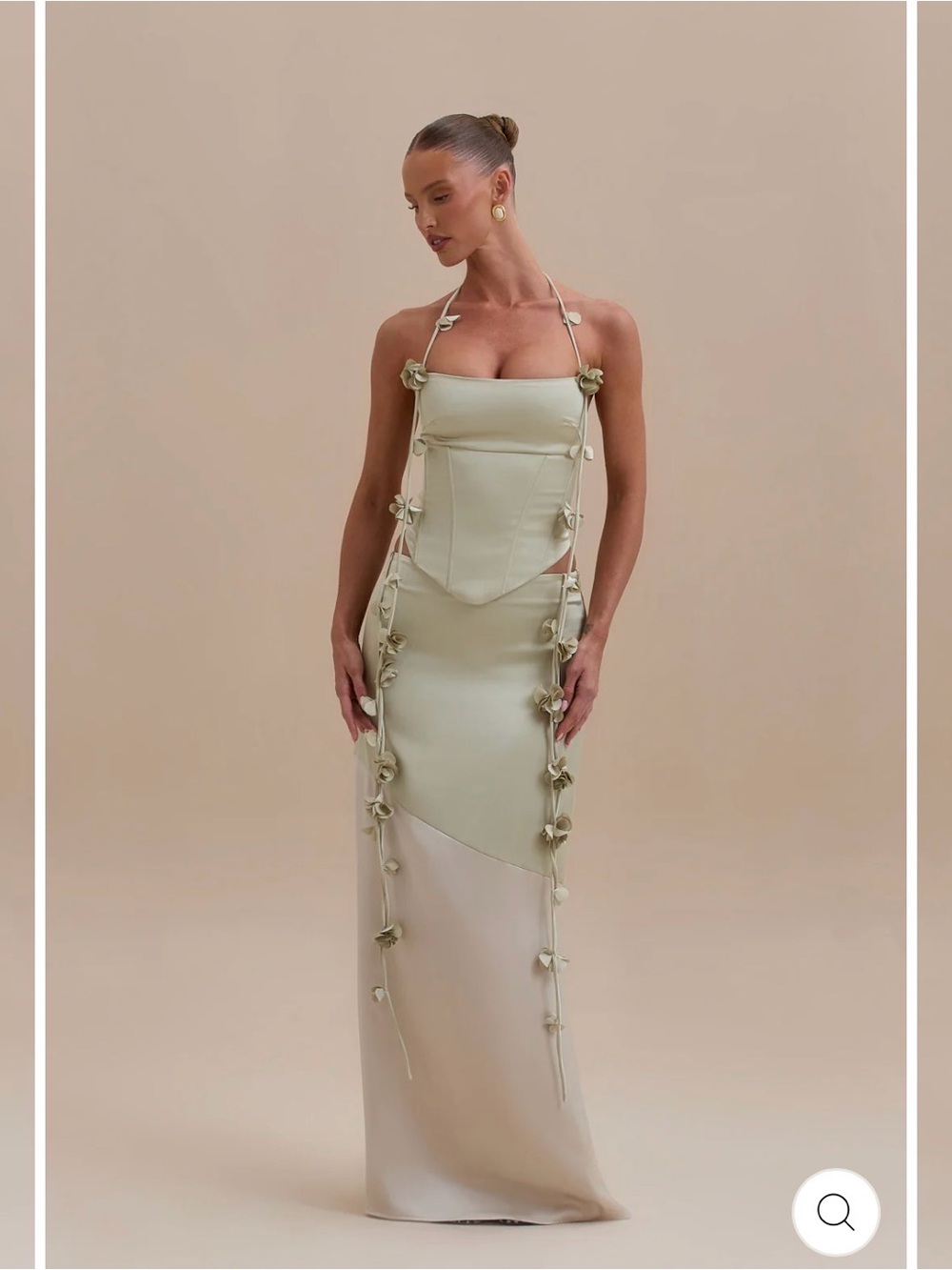 Wander Doll Esmerelda Maxi Skirt | Sage & Vanilla